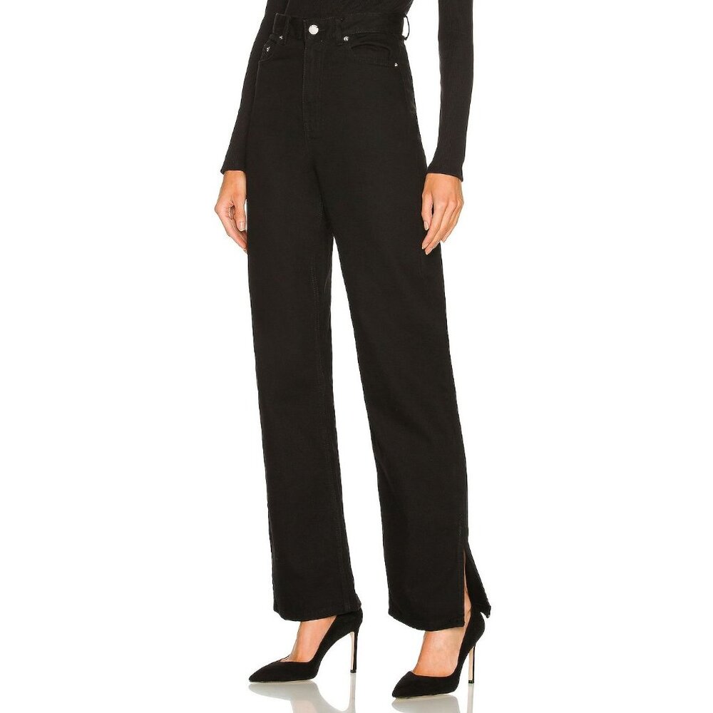 Dr. Denim Black Straight Leg Jeans